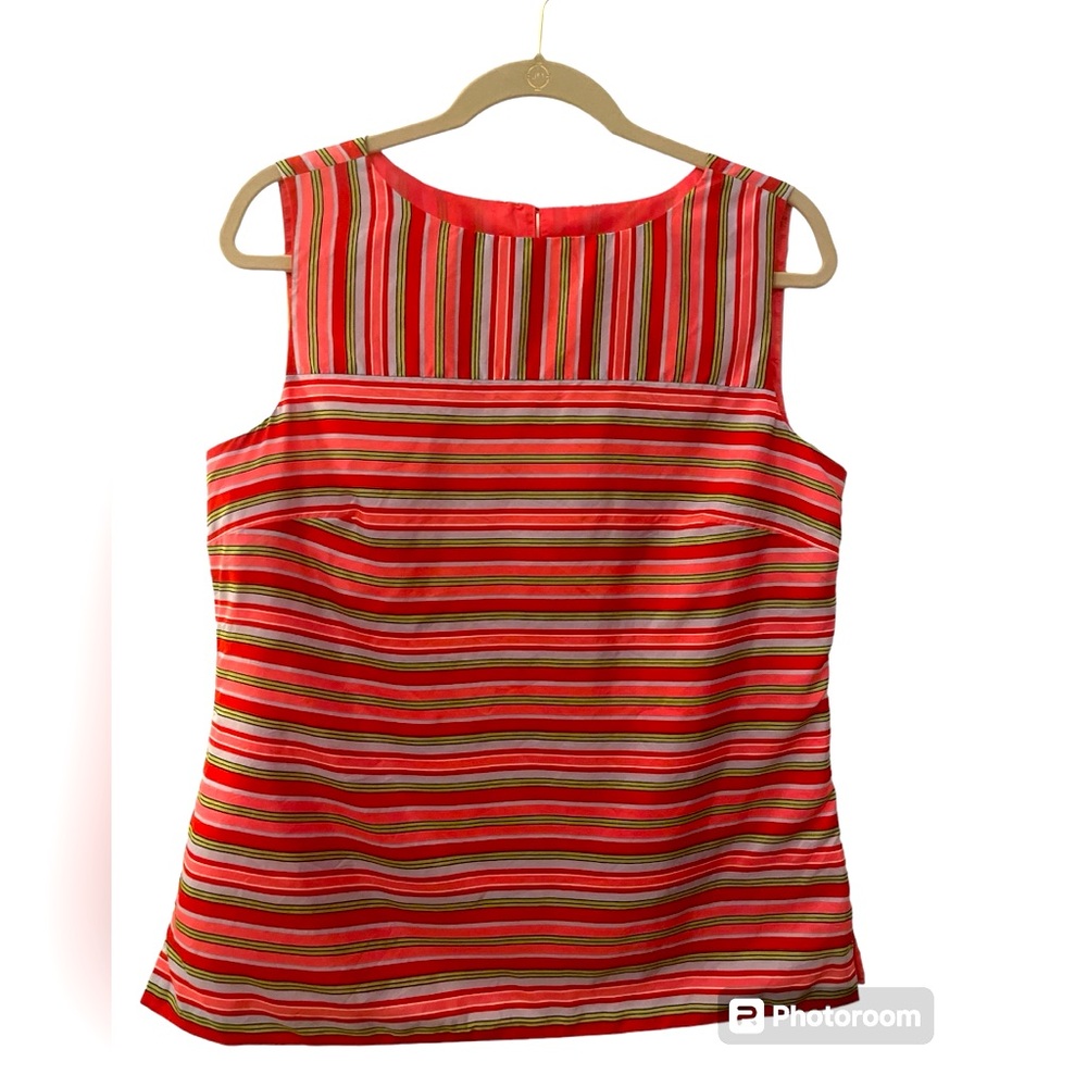 Women’s Talbots size 12 silk sleeveless blouse.  No flaws.